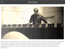 Tablet Screenshot of danielheagney.com